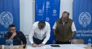 Barrio Uriburu y La Guardia: Se concretó la firma y adjudicación de la obra de pavimento definitivo