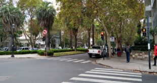 Se incorporaron nuevas intersecciones semaforizadas en bulevar Oroño