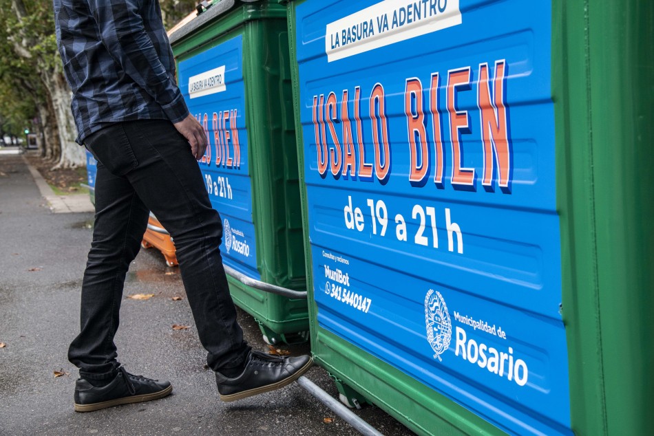 Higiene urbana: el servicio suma contenedores y camiones y se lanza campaña de concientización