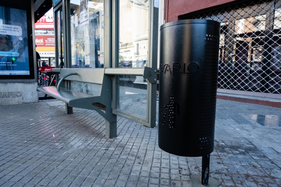 El municipio colocó más de 600 cestos papeleros en el centro y macrocentro