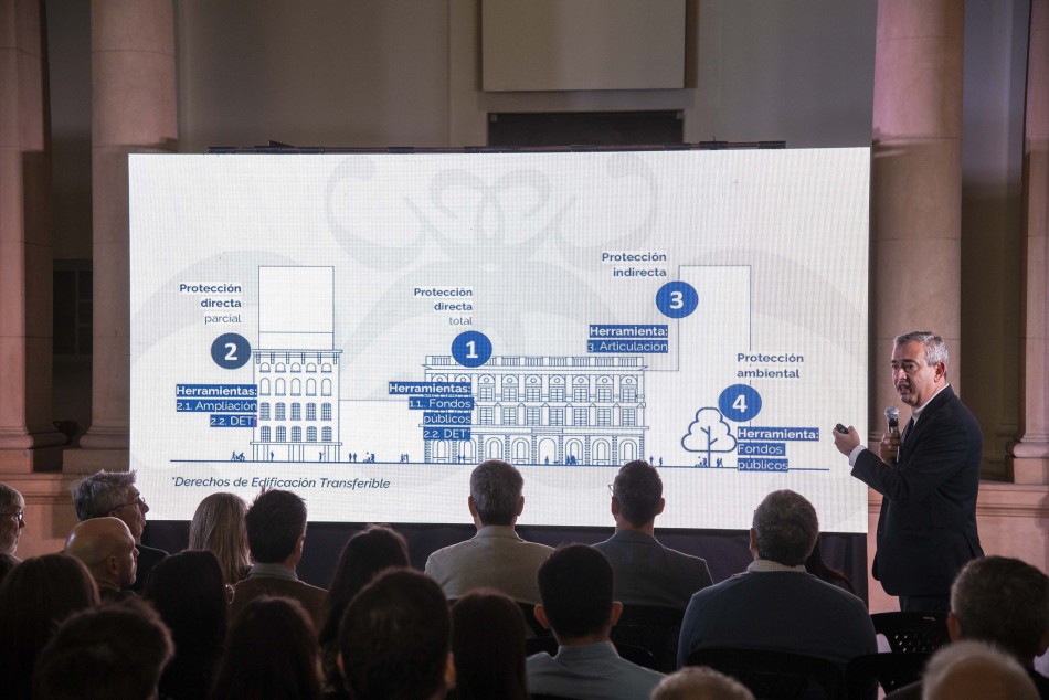 Javkin presentó el Plan de Sostenibilidad Patrimonial para preservar y revalorizar los inmuebles históricos de la ciudad