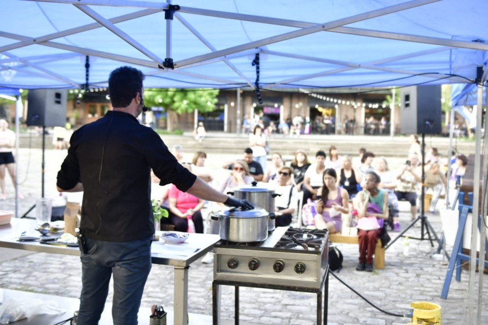 «Sabores en mi ciudad»: arranca una nueva propuesta para promover el consumo saludable en el Mercado del Patio
