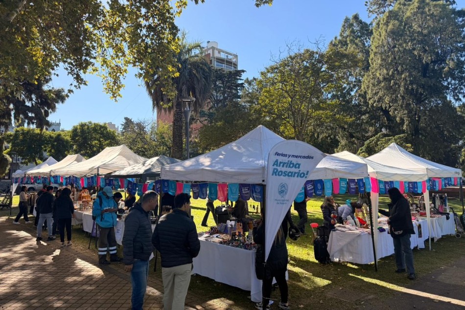 Economía Social: se inauguró una nueva feria autogestiva en Plaza del Foro
